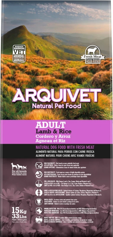 ARQUIVET Adult Lamb & Rice 1 ARQUIVET Adult Lamb & Rice