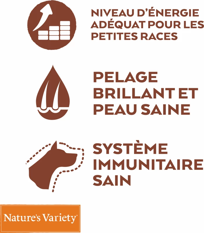 NATURE'S VARIETY Selected Mini Adult, Met Zalm 2 NATURE'S VARIETY Selected Mini Adult, Met Zalm - Afbeelding 2