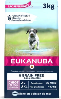 EUKANUBA Grain Free Puppy L/XL -EUKANUBA Winkel lm 759fa14d4fe2f19414de3ebd9f63d5c01691672227313