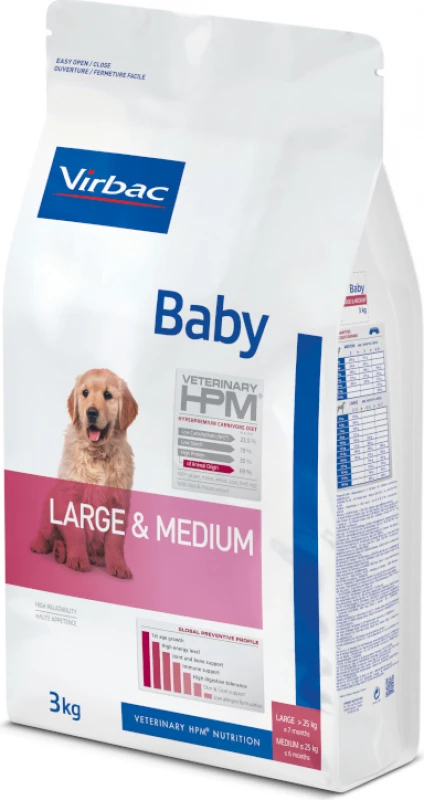 VIRBAC Veterinary HPM Baby Large & Medium 1 VIRBAC Veterinary HPM Baby Large & Medium