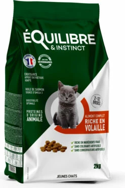 Equilibre & Instinct Cat Junior - Met Vers Gevogelte