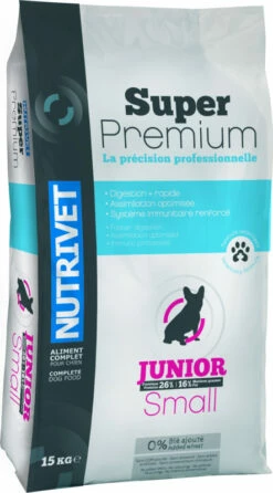 NUTRIVET Super Premium Junior Small, Met Gevogelte