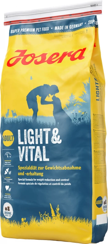 JOSERA Light & Vital Voor Volwassen Honden Met Overgewicht 1 JOSERA Light & Vital Voor Volwassen Honden Met Overgewicht