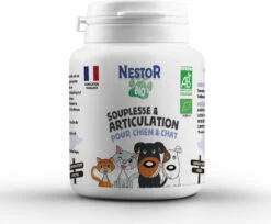 NESTOR BIO Voedingssupplement Voor Soepelheid & Gewrichten, Voor Honden En Katten