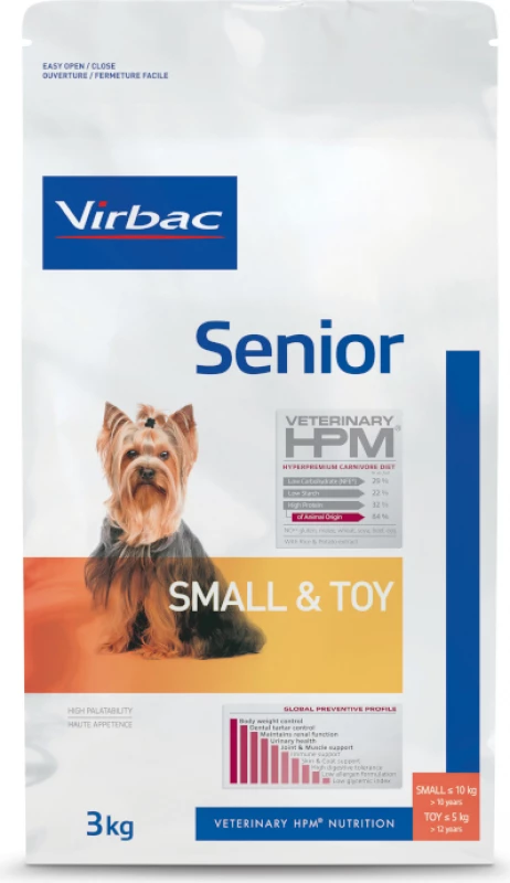 VIRBAC Veterinary HPM Small & Toy Senior 2 VIRBAC Veterinary HPM Small & Toy Senior - Afbeelding 2