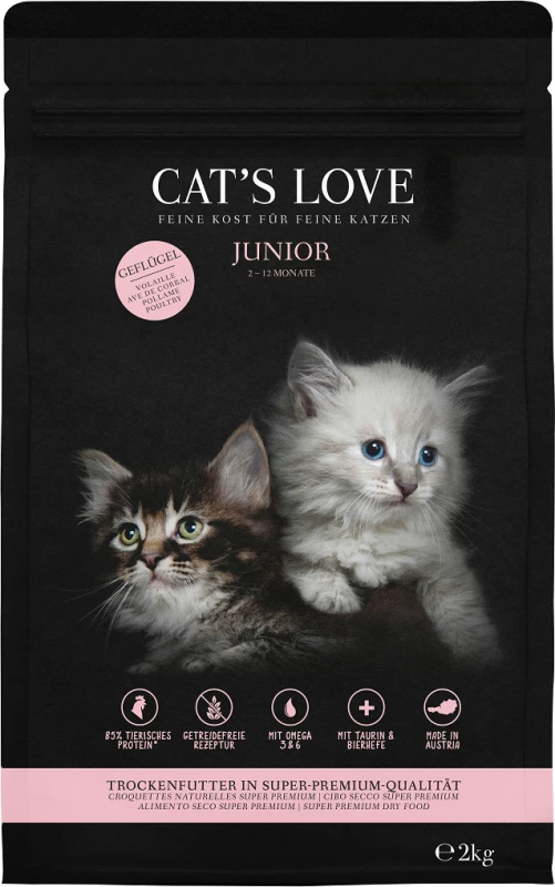 CAT'S LOVE Met Gevogelte Voor Kittens 2 CAT'S LOVE Met Gevogelte Voor Kittens - Afbeelding 2