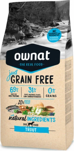 OWNAT Just Grain Free, Trout