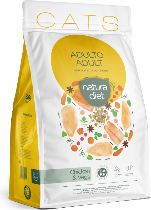 NATURA DIET CATS Chicken & Vegs 3 NATURA DIET CATS Chicken & Vegs - Afbeelding 3