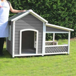 Houten Hondenhok Met Terras Voor Grote Honden ZOLIA FALCO -EUKANUBA Winkel lm 892c2aee86157b4a40b78132f1e71a9e6f11647949050