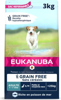 EUKANUBA Grain Free Adult S/M -EUKANUBA Winkel lm 892c2aee86157b4a40b78132f1e71a9e6f11672226739