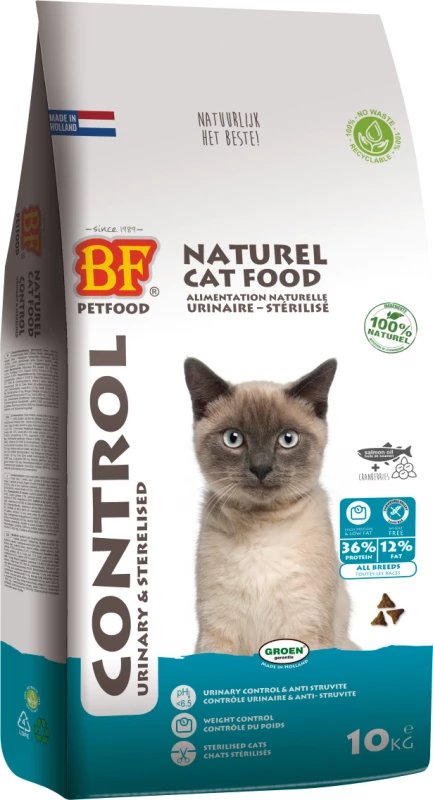 BIOFOOD Control 100% Natuurlijk Kattenvoer Voor Volwassen Gesteriliseerde Katten Of Met Overgewicht 1 BIOFOOD Control 100% Natuurlijk Kattenvoer Voor Volwassen Gesteriliseerde Katten Of Met Overgewicht