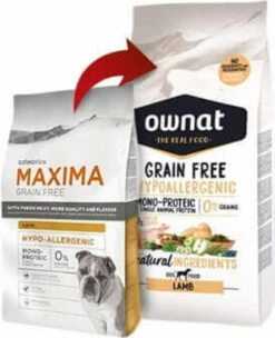 OWNAT Grain Free Hypoallergenic - Met Lam -EUKANUBA Winkel lm 932d2ed45a52bc0edfa11c2064e9edee8bf1524473651