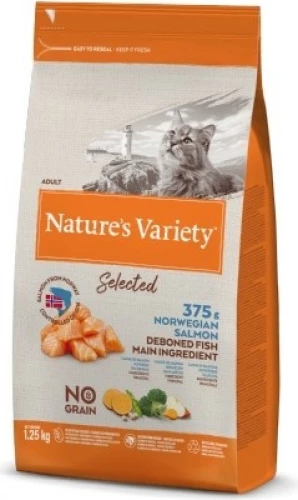 NATURE'S VARIETY Selected Cat Adult, Salmon 8 NATURE'S VARIETY Selected Cat Adult, Salmon - Afbeelding 8