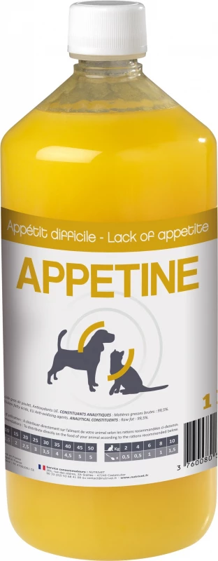 NUTRIVET Appetine Voedingssupplement Voor Honden En Katten Met Moeilijke Eetlust 1 NUTRIVET Appetine Voedingssupplement Voor Honden En Katten Met Moeilijke Eetlust