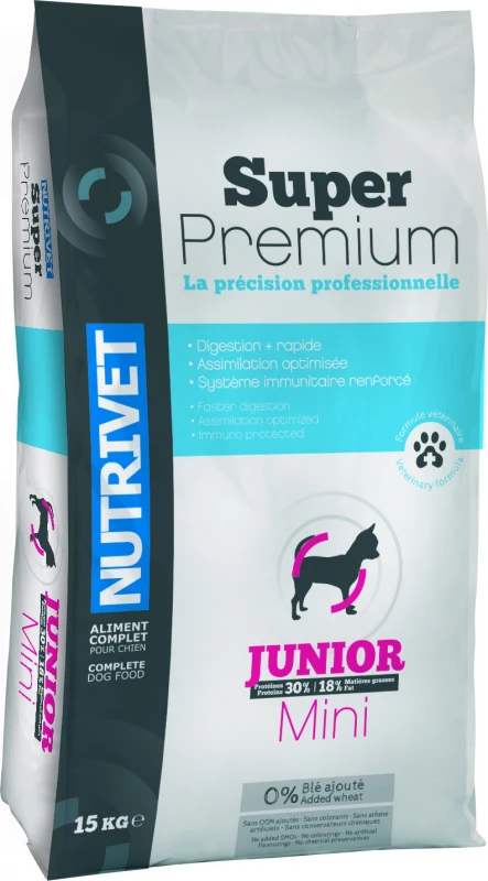NUTRIVET Super Premium Junior Mini 1 NUTRIVET Super Premium Junior Mini